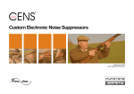 Custom Electronic Noise Suppressors