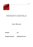 REINER`S BÄHNLE - Reiners Bähnle