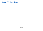 PDF Nokia E72 User Guide - File Delivery Service