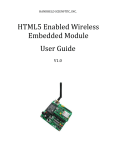 Wireless Embedded Module User Manual