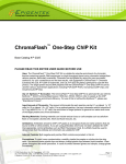 ChromaFlash ™ One-Step ChIP Kit