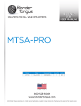 MTSA-PRO - Toner Cable