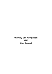 x850 GPS Navigator Manual (English version, PDF format)