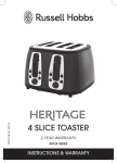 4 SLICE TOASTER