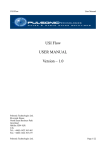 USI Flow USER MANUAL Version – 1.0