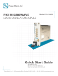 LOCAL OSCILLATOR MODULE