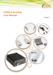 HT910 E Terminal User Manual