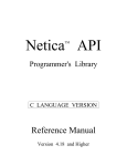Netica API C Version - Norsys Software Corp.