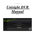 Unisight DVR Manual