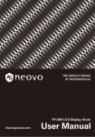 OSD Menu - AG Neovo Service Website