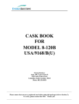 8-120B Cask Book - Energy Solutions