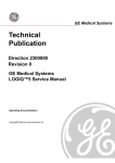 Technical Publication Direction 2300000 Revision 0 GE Medical