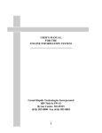 1 USER`S MANUAL FOR THE ENGINE INFORMATION SYSTEM