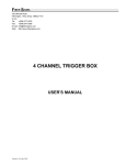 Trigger Box User`s Manual 119