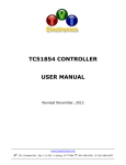 TC51854 Controller User Manual