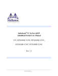 InfiniScale IV 36-Port QSFP InfiniBand Switch User Manual