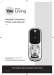 Yale Smart Living Keyless Connected Smart Lock User Manual