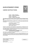User Manual - Falcon Foodservice Equipment