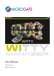 Witty Software User Manual - Sports Timing International