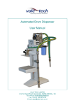 Automated Drum Dispenser User Manual