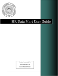Data Mart User Guide - UNC Data Mart