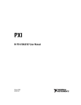 NI PXI-8186/8187 User Manual