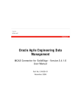 MCAD Connector for SolidEdge User Manual