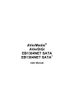 AVerMedia EB1304NET SATA+ User`s Manual