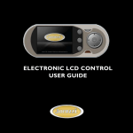 ELECTRONIC LCD CONTROL USER GUIDE