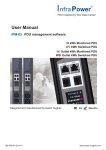 InfraPower - User Manual - IPM-03 Software