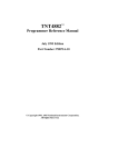 TNT4882 Programmer Reference Manual