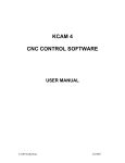 KCAM 4 CNC CONTROL SOFTWARE