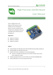 High-Precision AD/DA Board User Manual