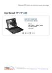 User Manual 17” / 19” LCD - I