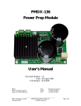 PMDX-136 User`s Manual, Revision 1.0