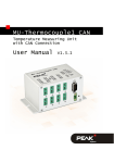 MU-Thermocouple1 CAN - User Manual