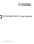 IFS ES2001-4P-4T User Manual