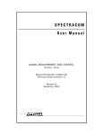 SPECTRACOM User Manual - Welcome to Emerson Process