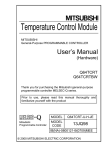 Temperature Control Module User`s Manual (Hardware)