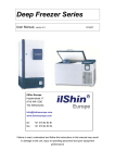 ilShin DF 8517S vriezer manual ENG