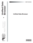 Unified Data Browser