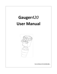 Gauger420 User Manual - SOLID APPLIED TECHNOLOGIES LTD