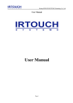 User Manual - irtouchusa.com