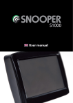 User manual - Snooper Services