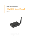 CSW-H85K User`s Manual