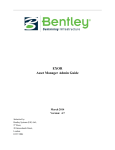 EXOR Asset Manager Admin Guide - Bentley Systems, Incorporated