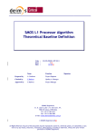 SMOS L1 Processor Algorithm Theoretical Baseline Definition
