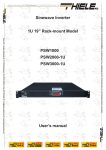 Sinewave Inverters