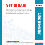 Serial RAM User Manual