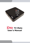 TV-Mate User`s Manual